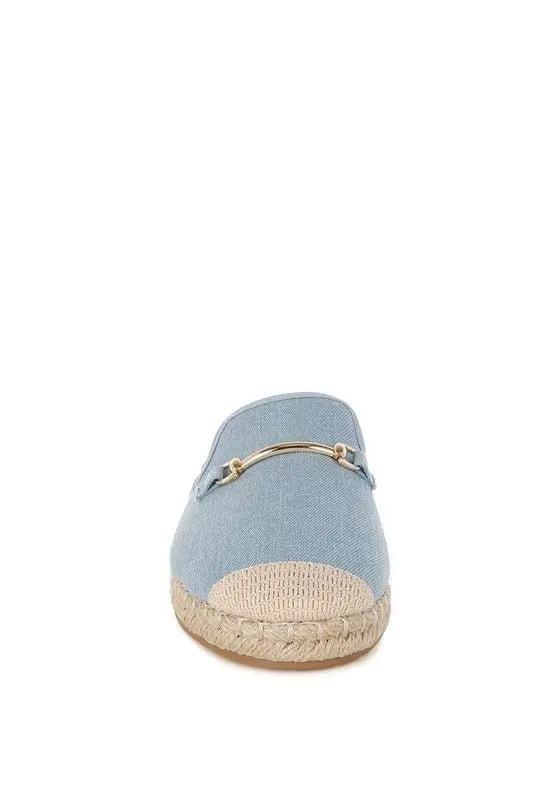 Midori Denim Slip-On Mules for Casual Summer Style - Love Salve